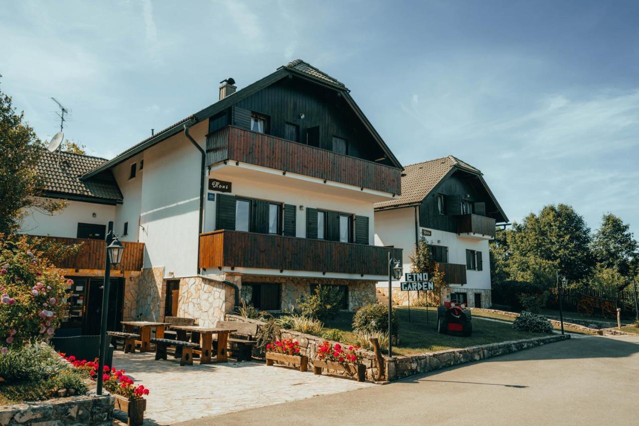 Etno Garden Apartments Plitvica selo Exteriér fotografie